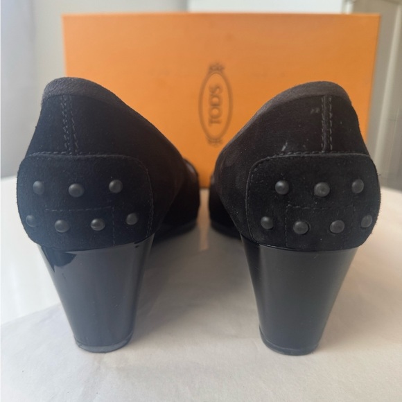 Tod’s Suede Wedge Heels EC - Picture 4 of 16
